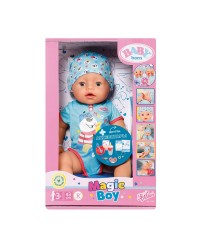 BABY born (БЕБИ борн) Интеракт. кукла мальчик Магич. глазки 43 см., в/к