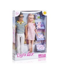 Набор кукол DEFA Lucy `Счастливая парочка`