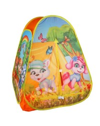 Палатка детская игровая щенки, 81х90х81см, в сумке