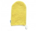 Превью-фото #1 Рукавичка для купания махровая хлопок(желтая)