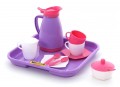 Превью-фото #3 Набор детской посуды `Алиса` с подносом на 2 персоны (Pretty Pink)