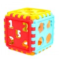 Превью-фото #3 Развивающая игрушка `Куб`, сортер, с часиками