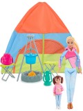 Превью-фото #2 Игровой набор DEFA Lucy `Отдых с палаткой`