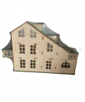Превью-фото #2 Кукольный домик с гаражем, цвет салатовый