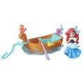 Превью-фото #2 Набор для игры в воде: маленькая кукла Принцесса и лодка (в ассорт.)