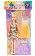 Превью-фото #3 Кукла Miss Kapriz с набором платьев в пак.