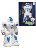 Превью-фото #1 Робот электромеханический Бласт `Командор`, со световыми и звуковыми эффектами, в коробке, синий