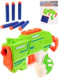 Превью-фото #1 Детское мини оружие-1 с софт-патронами (6 аптронов в компл.,цвет-микс, в пакете)