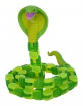 Превью-фото #2 Антистресс-игрушка Klixx Creaturez Кобра зеленая