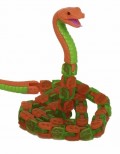 Превью-фото #2 Антистресс-игрушка Klixx Creaturez Питон зеленый