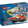 Превью-фото #1 Конструктор LEGO CITY `Пожарная спасательная лодка`