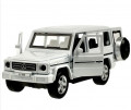 Превью-фото #3 Машина металл MERCEDES-BENZ G-CLASS 12 см, двери, багажн, белый, кор. Технопарк
