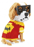 Превью-фото #1 Конструктор 3D Собака 963 дет. в коробке
