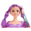 Превью-фото #3 Кукла-манекен 21 см, цветные волосы, с 13 акс для волос