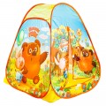 Превью-фото #2 `Играем вместе` Детская игровая палатка `Винни-Пух` в сумке