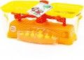 Превью-фото #2 Игровой набор `Весы` `Чебурашка и крокодил Гена` + 6 апельсинов (в сеточке)