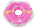 Превью-фото #1 Надувной круг на шею для купания малышей Flipper Балерина. Две камеры, мягкий внутренний шов, 3D-дизайн.