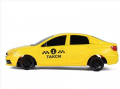 Превью-фото #3 Р/У Машина Lada Vesta такси, 40MHz, свет фар, в компл. аккум., USB кабель, цвет желтый