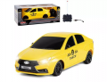 Превью-фото #1 Р/У Машина Lada Vesta такси, 40MHz, свет фар, в компл. аккум., USB кабель, цвет желтый