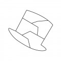 Превью-фото #2 Головоломка `Шляпа` - деревянный 2D пазл `Игруны`.