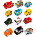 Превью-фото #2 `Bebelot` Набор игрушек `Пуллбэк: Городские автомобили` (5 см, 12 шт., пружинный механизм), в/к