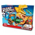 Превью-фото #1 `Технопарк`` Игрушка пластик ROAD RACING автотрек с динозавром. 1 машинка, 1 петля, в/к