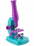 Превью-фото #3 Игрушка микроскоп Bebelot, цвет голубо-фиолетовый, в/к