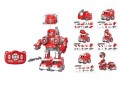 Превью-фото #1 Игрушка-конструктор `Робот` на пульте р/у, 5 машинок собираются в 1 робота,