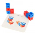 Превью-фото #3 Обучающий набор `Кубики-конструктор: Логика и внимание` с заданиями, 50 кубиков