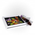 Превью-фото #2 Картина из пайеток `Разноцветные виолы`