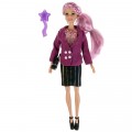 Превью-фото #2 Кукла 29 см София, руки и ноги сгиб, фиолетовые волосы, акс